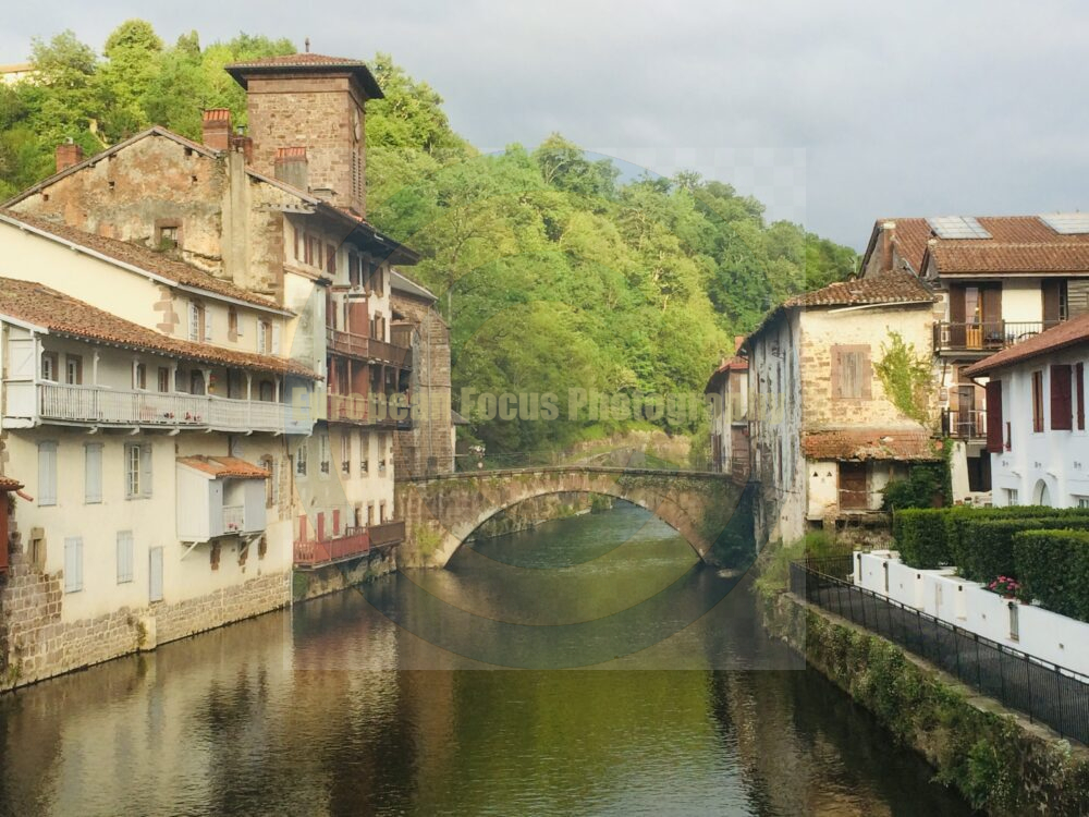 St. - Jean-Pied-de-Port, the start of the Camino de Frances to Santiago de Compostela