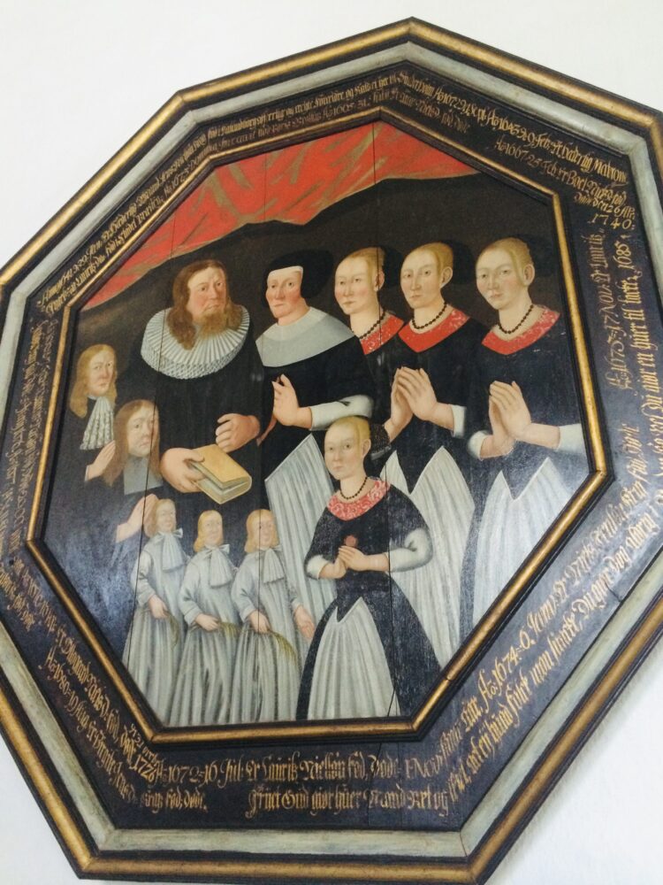 Kloster, Denmark church interior