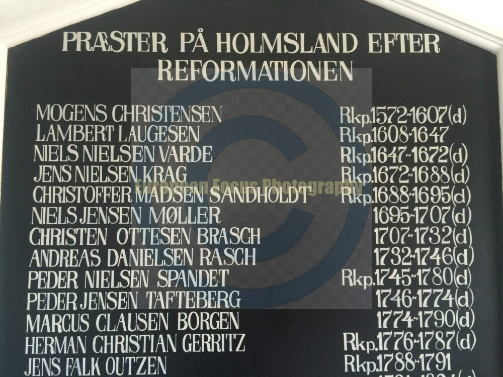 Kloster, Denmark church detail