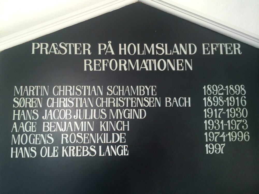 Kloster, Denmark church detail