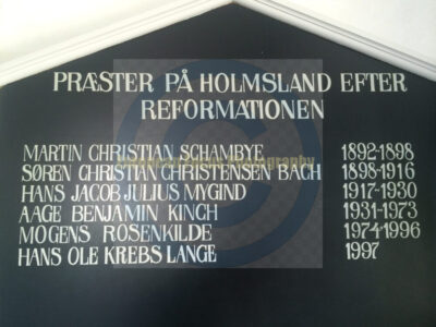 Kloster, Denmark church detail