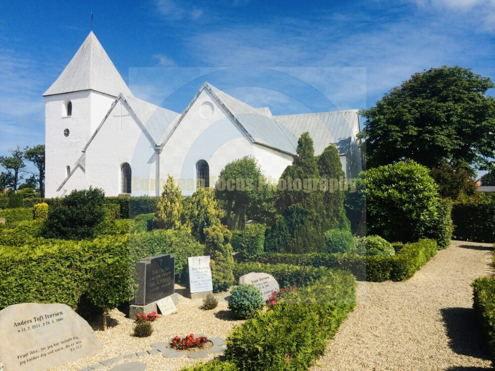 Kloster, Denmark church and cemetery