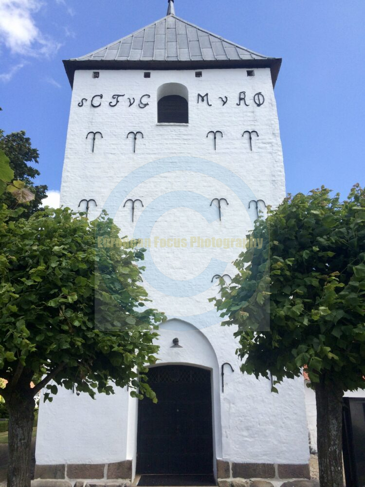 Hunderup church tower