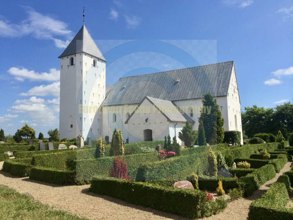 Vilslev, Denmark church and cemetery