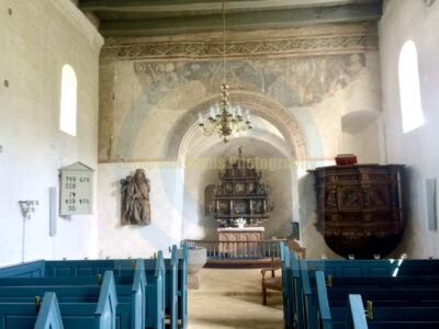 Vilslev, Denmark Church Interior