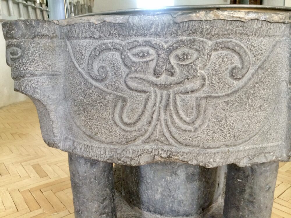 Hoejer, Denmark Baptismal Font