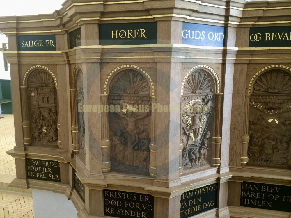 Hoejer, Denmark Church Pulpit