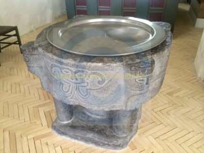 Hoejer, Denmark Baptismal Font